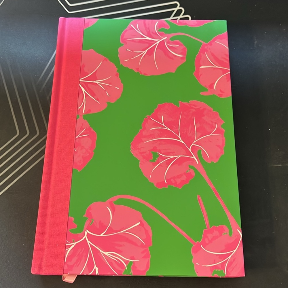NWT Geranium Leaf Pink/Green Lined Journal - DVF for Target